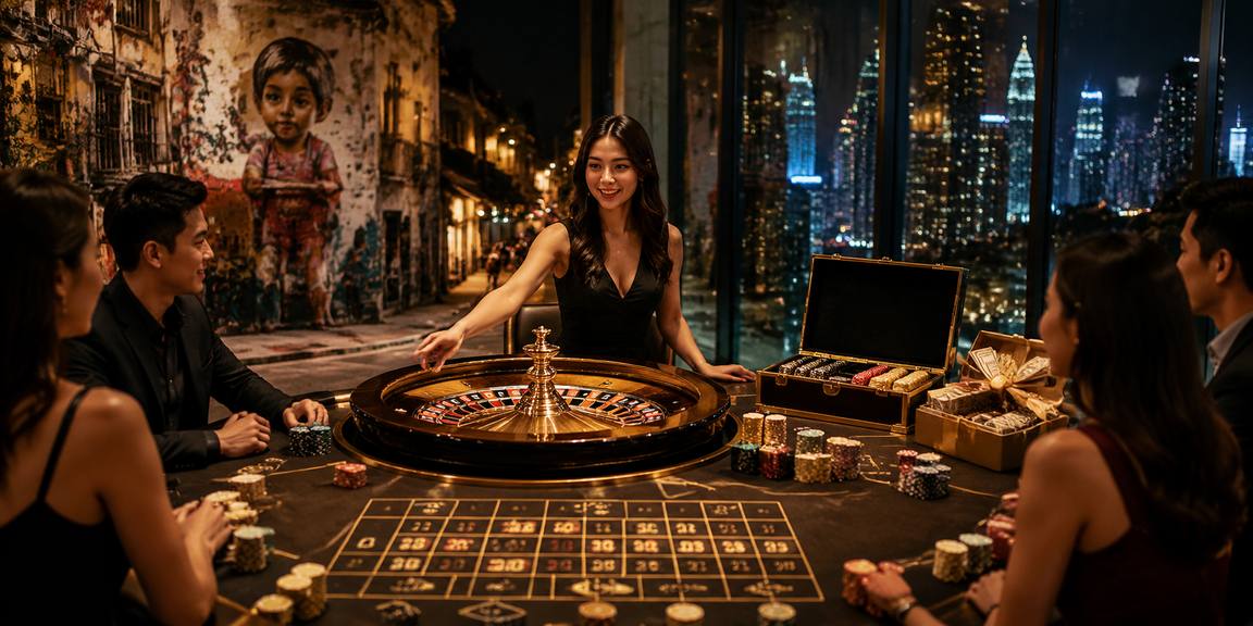 freekredit Live Casino Tables untuk Malaysia dengan Tng